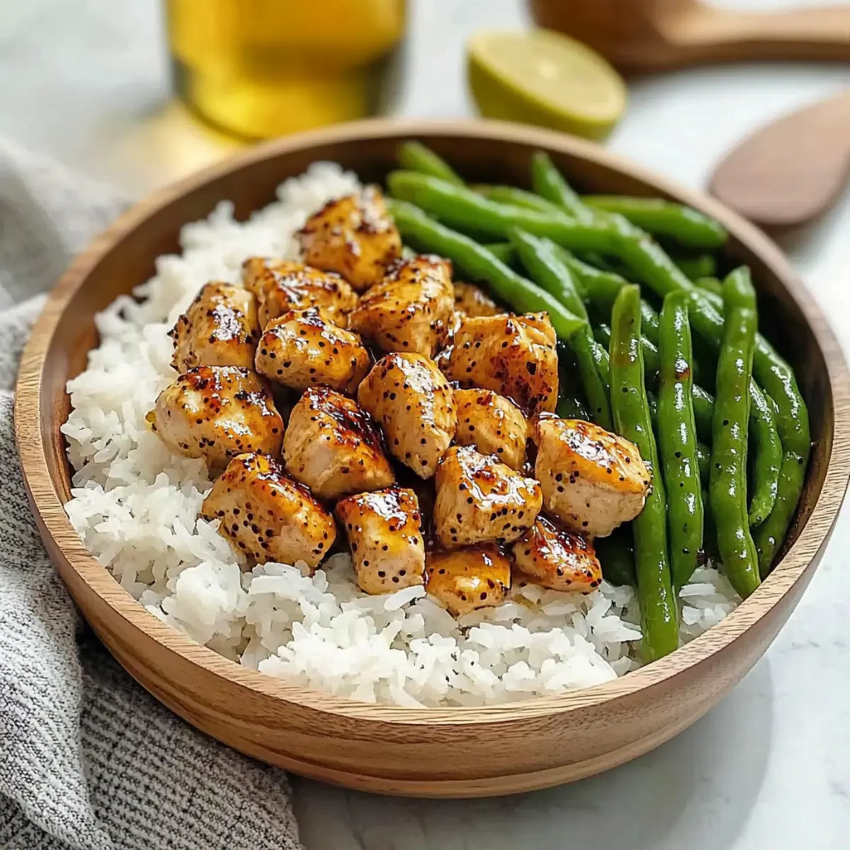 Best Honey Mustard Chicken Bowls