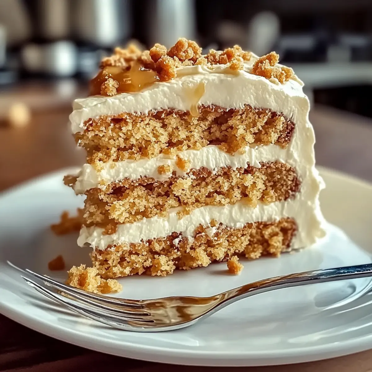 Butterscotch Crunch Cake Irresistible Homemade Magic