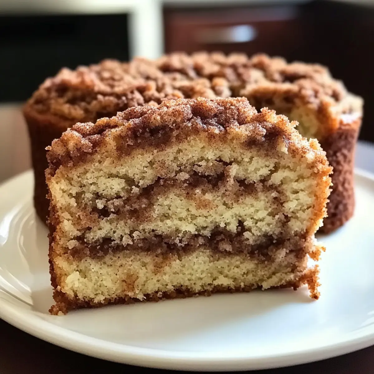 Classic Coffee Cake with Cinnamon Streusel
