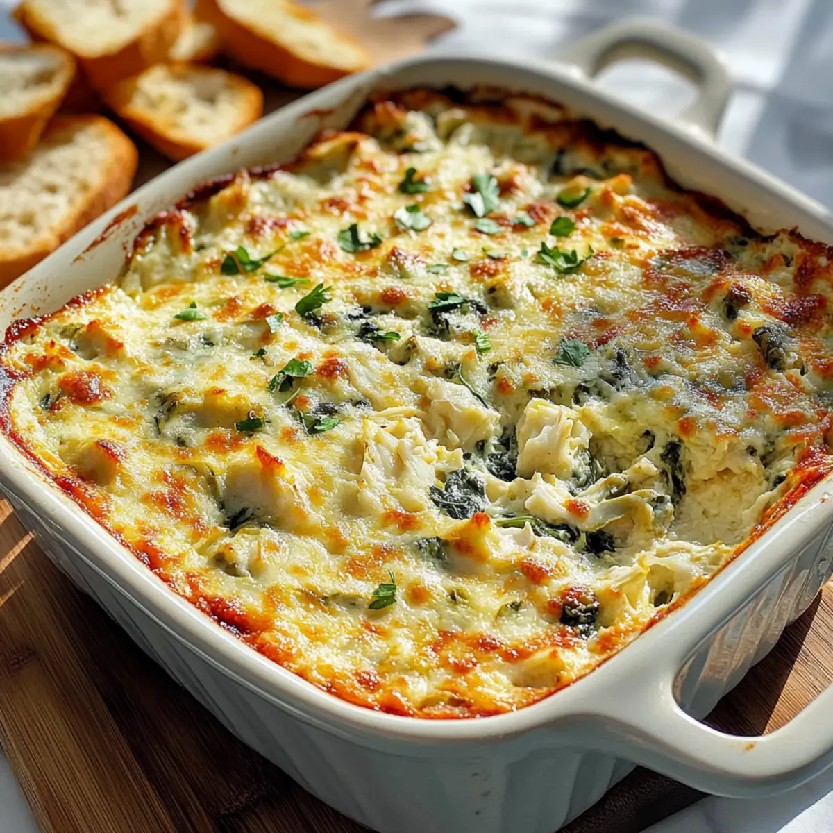 Creamy Crab and Spinach Delight