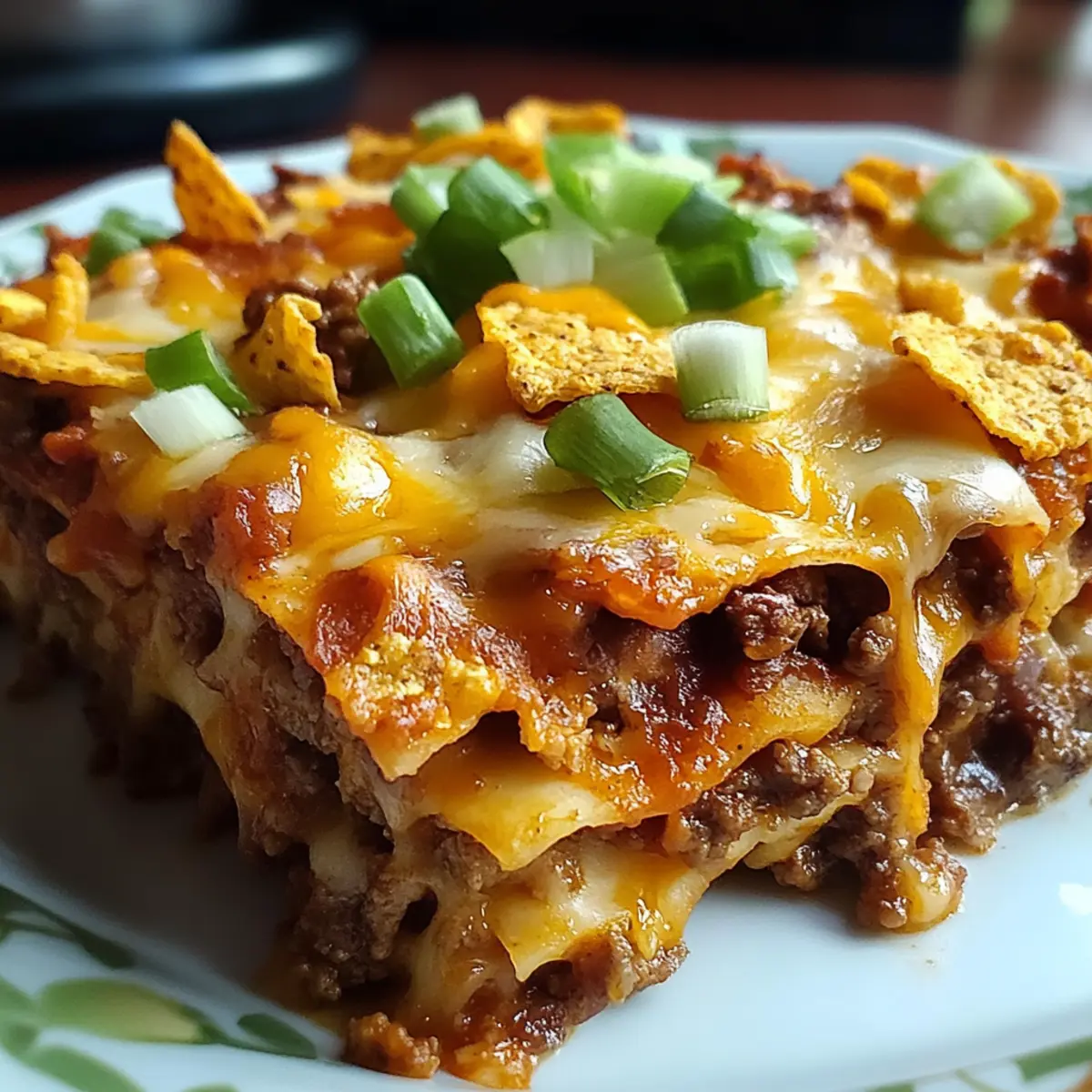 Walking Taco Casserole