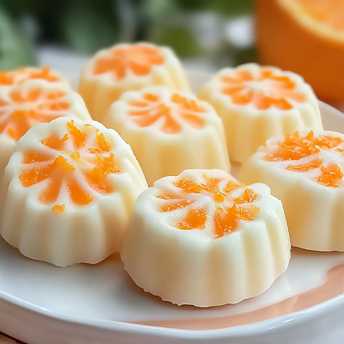 Orange Cream Cheese Mints