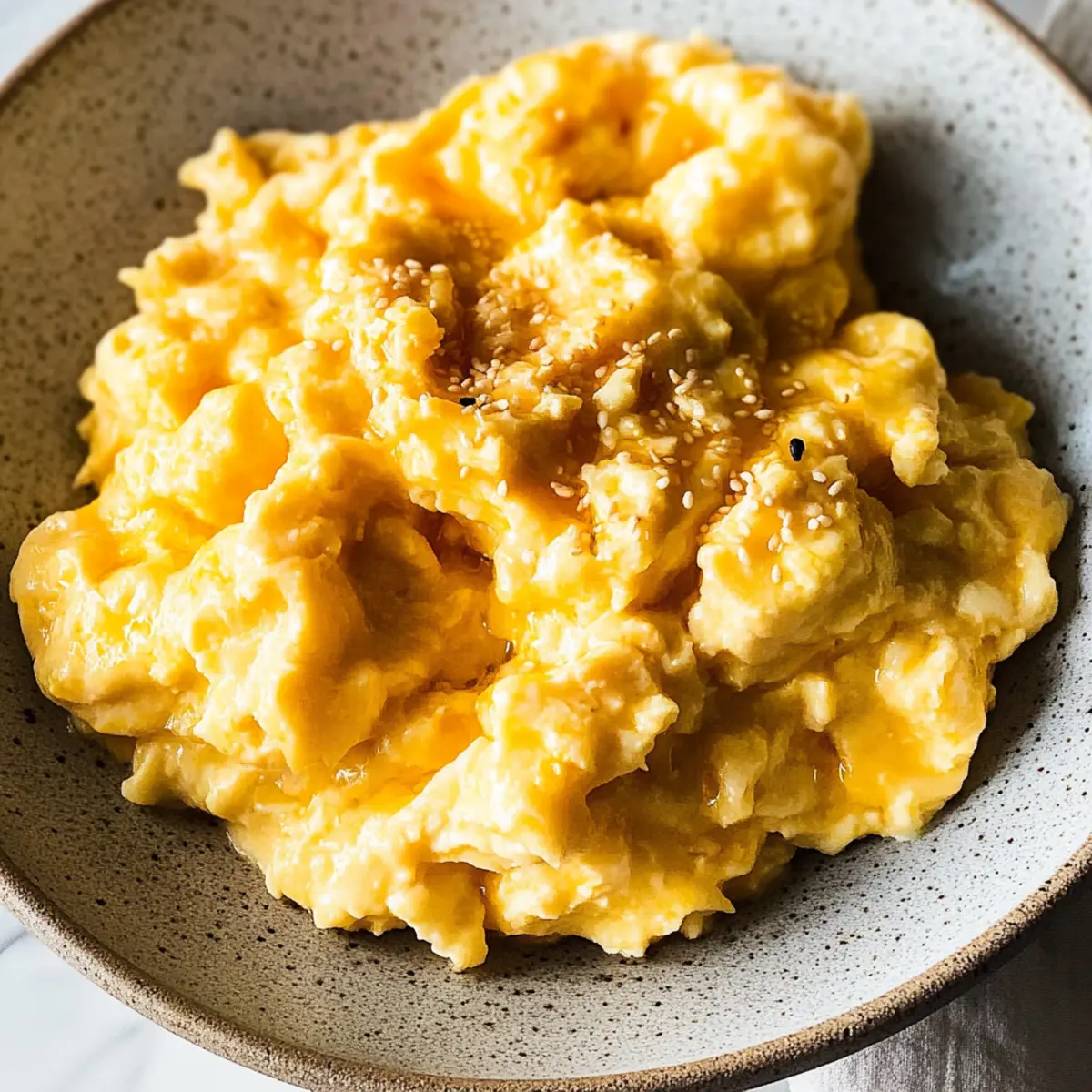 Miso scrambled eggs