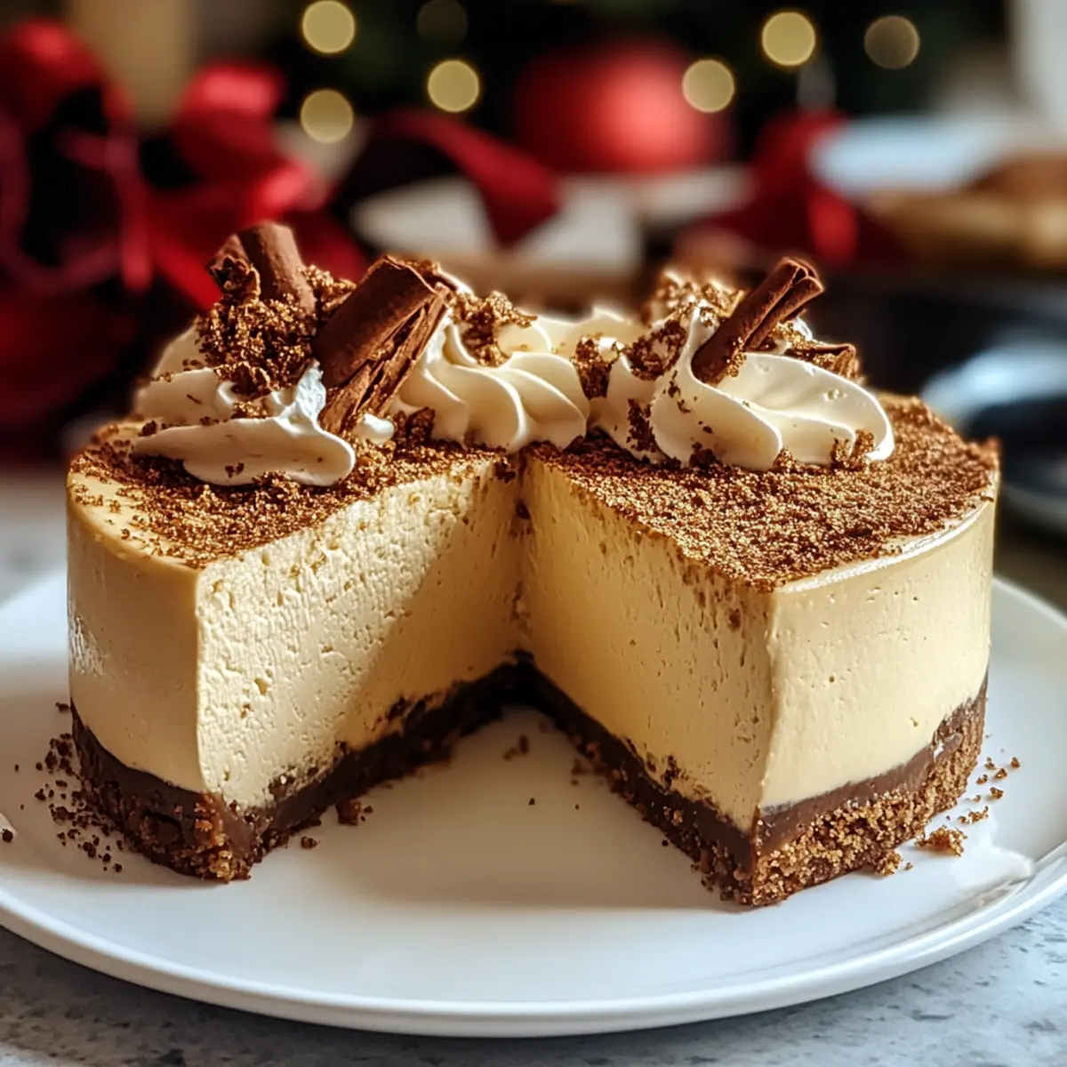 Gingerbread Cheesecake