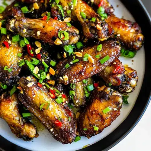 lemongrass chilli Air Fryer chicken wings