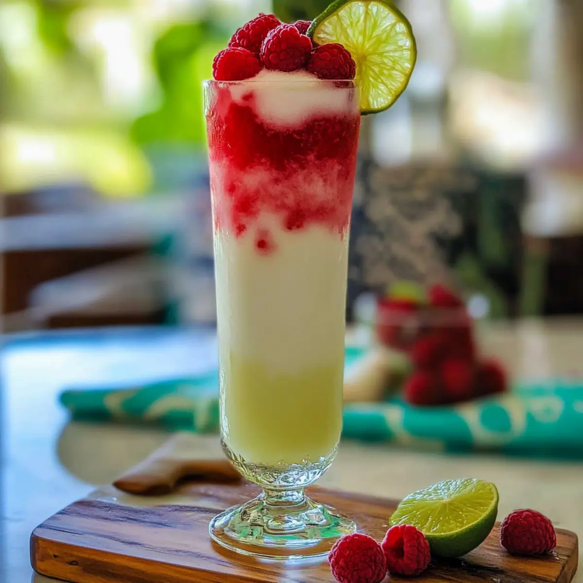 Coco-Raspberry Colada