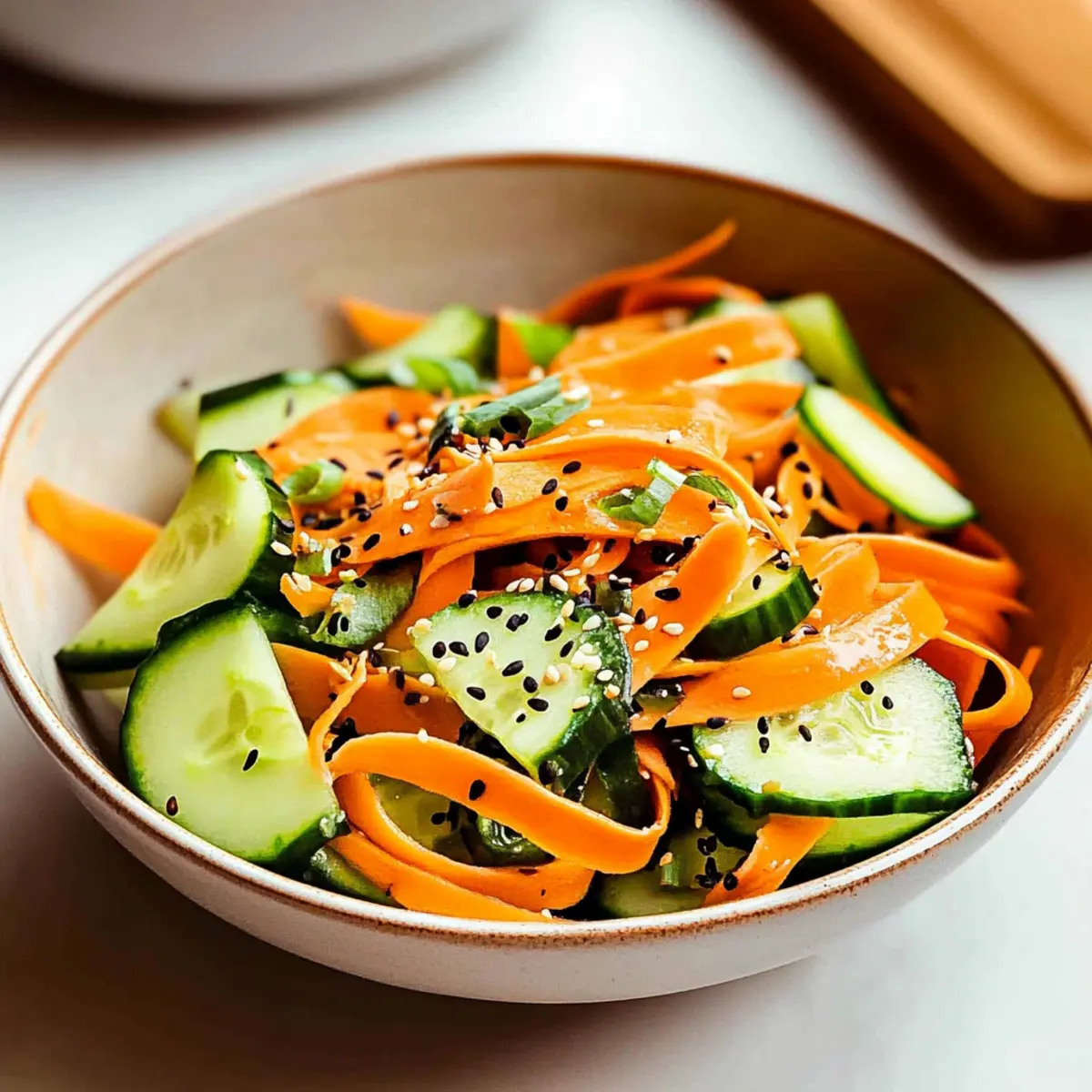 Cucumber and Carrot Salad