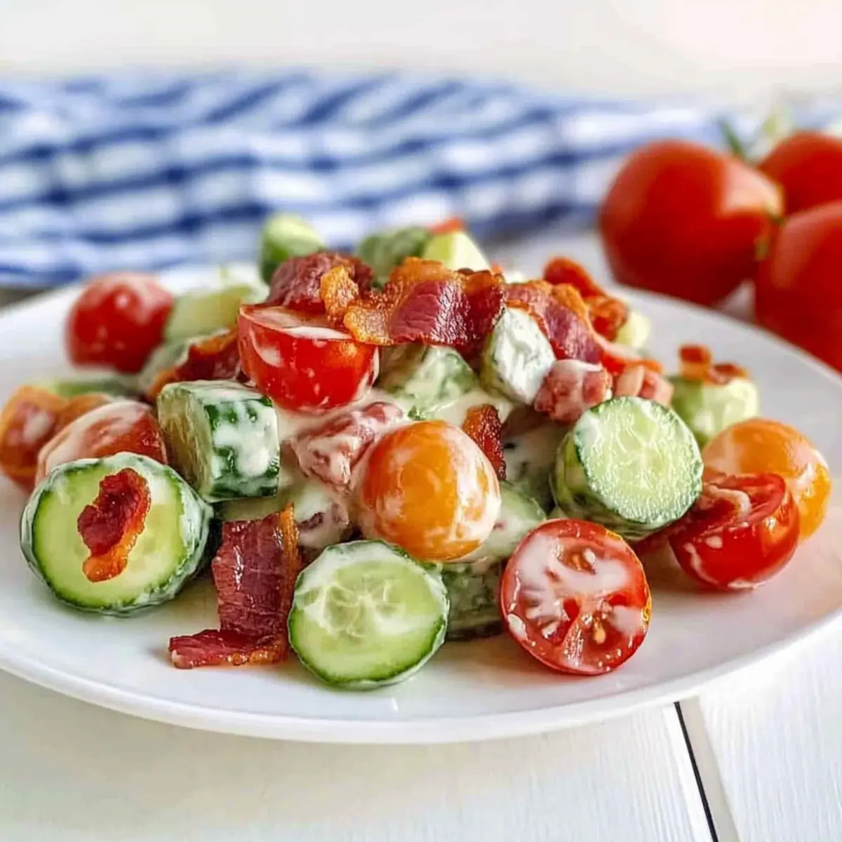 Cucumber Tomato Salad