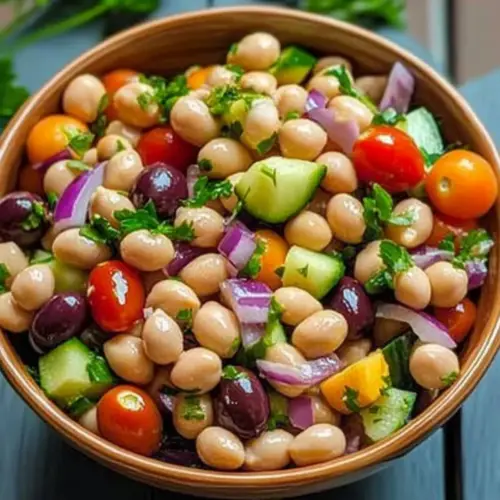 Mediterranean Bean Salad