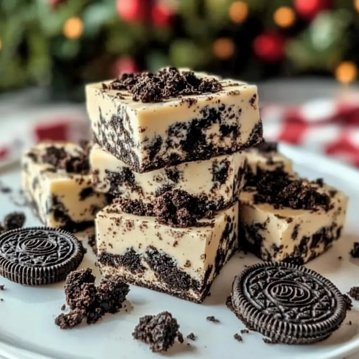 Oreo Fudge