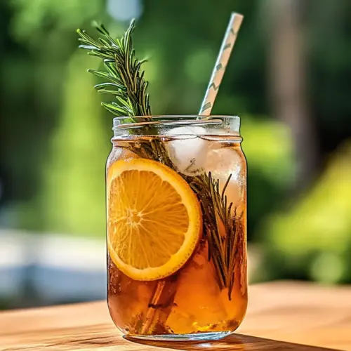 Orange Rosemary Iced Tea