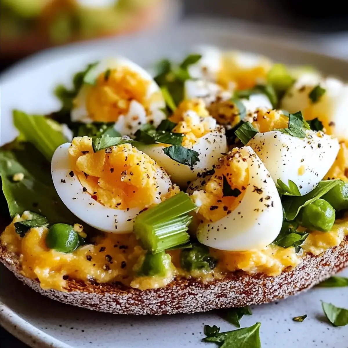 Crispy Egg Salad