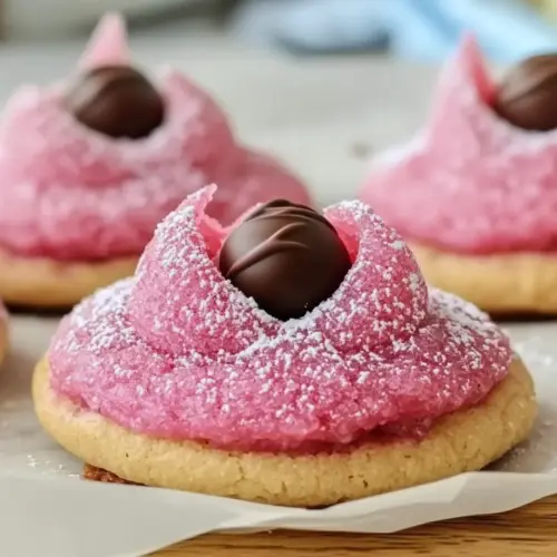 Strawberry Kiss Cookies