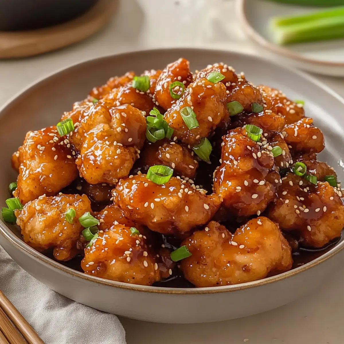 Honey Sesame Chicken