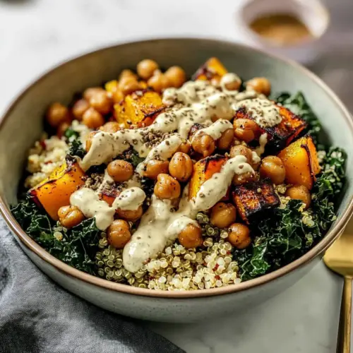 Vegan Roasted Fall Harvest Salad