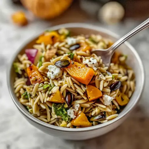 Fall Harvest Orzo Salad