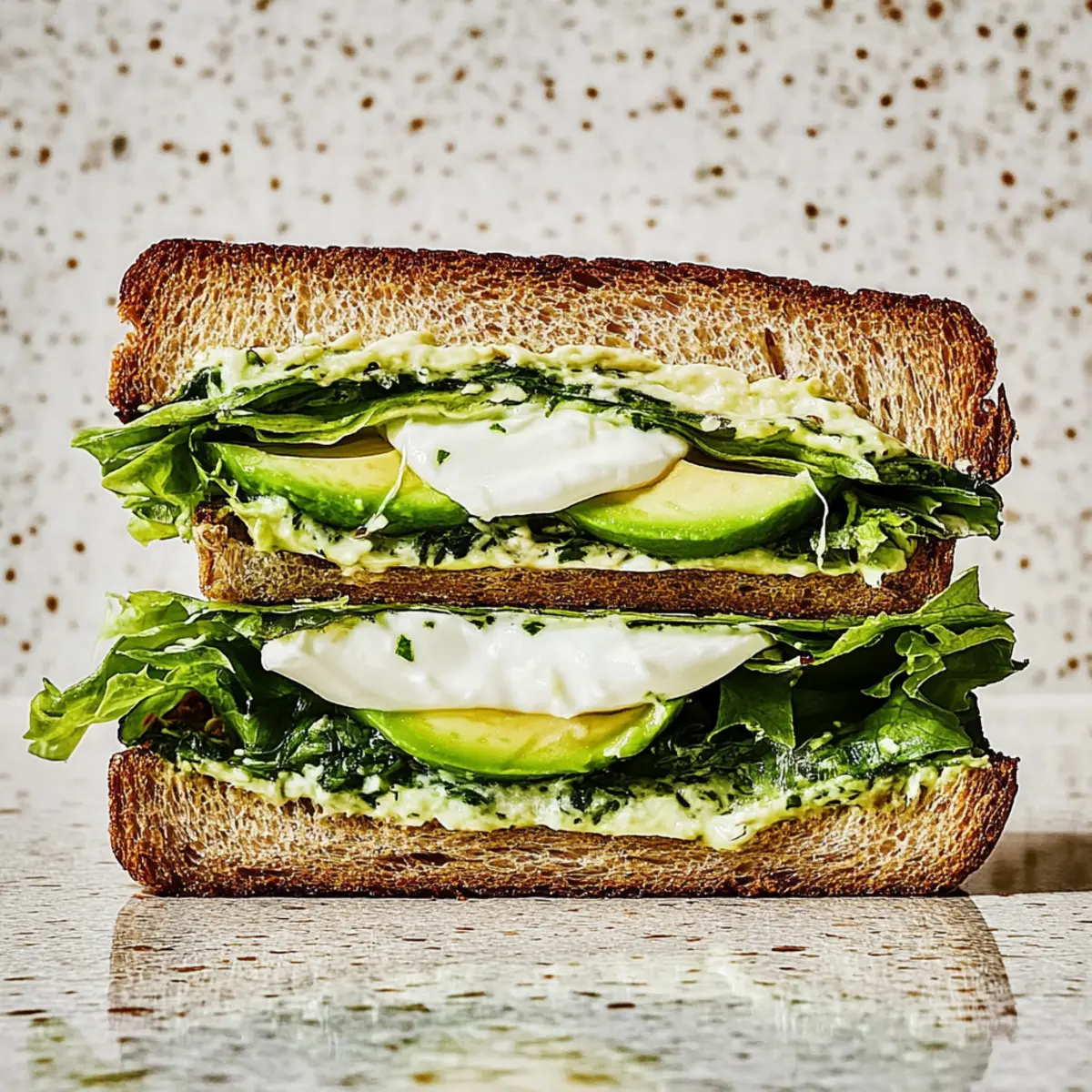 Green Goddess Crunch Sandwich