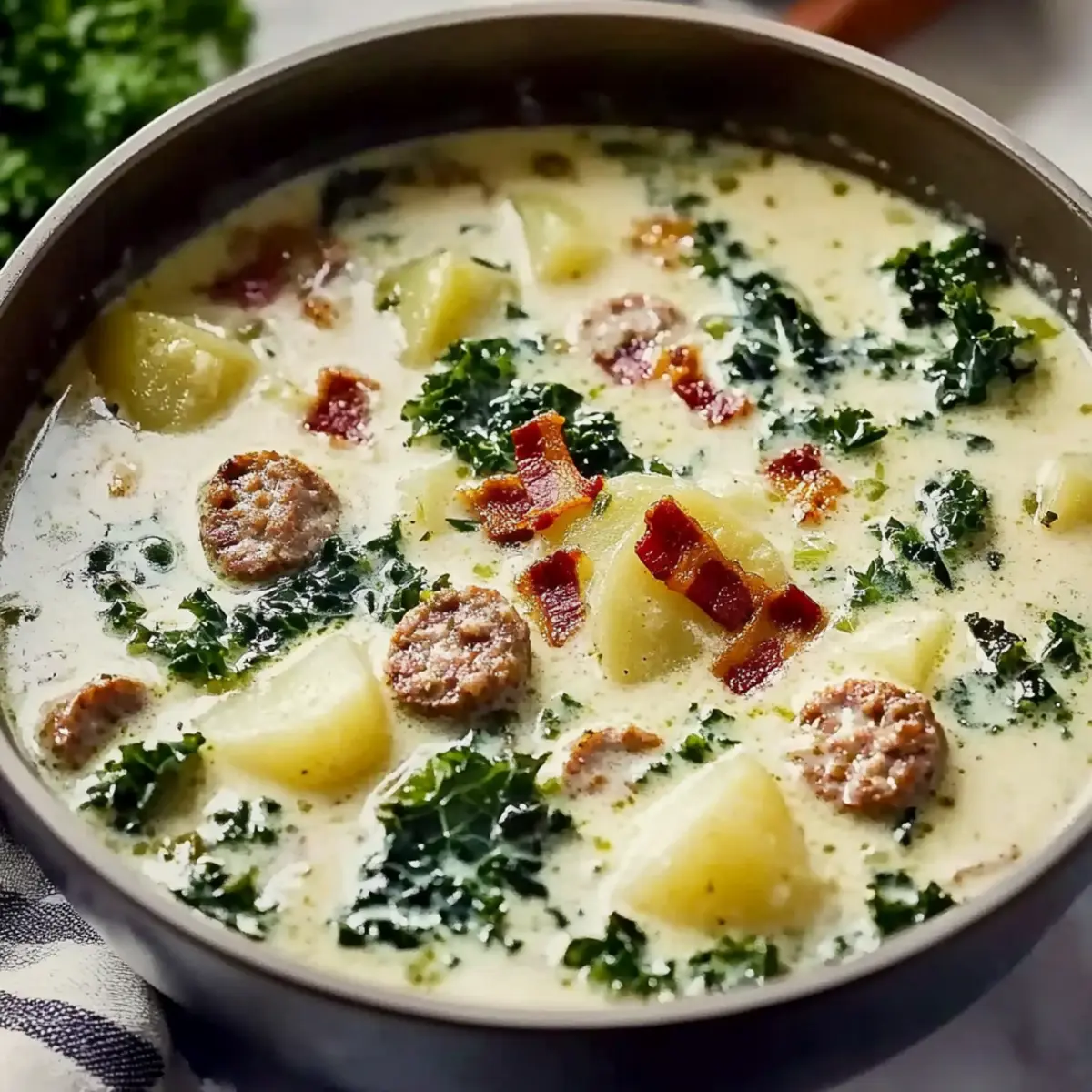 Olive Garden Sausage Kale and Potato Soup