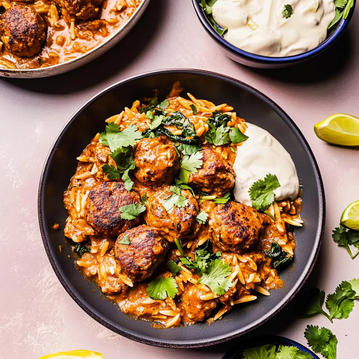 Butter Chicken Meatballs
