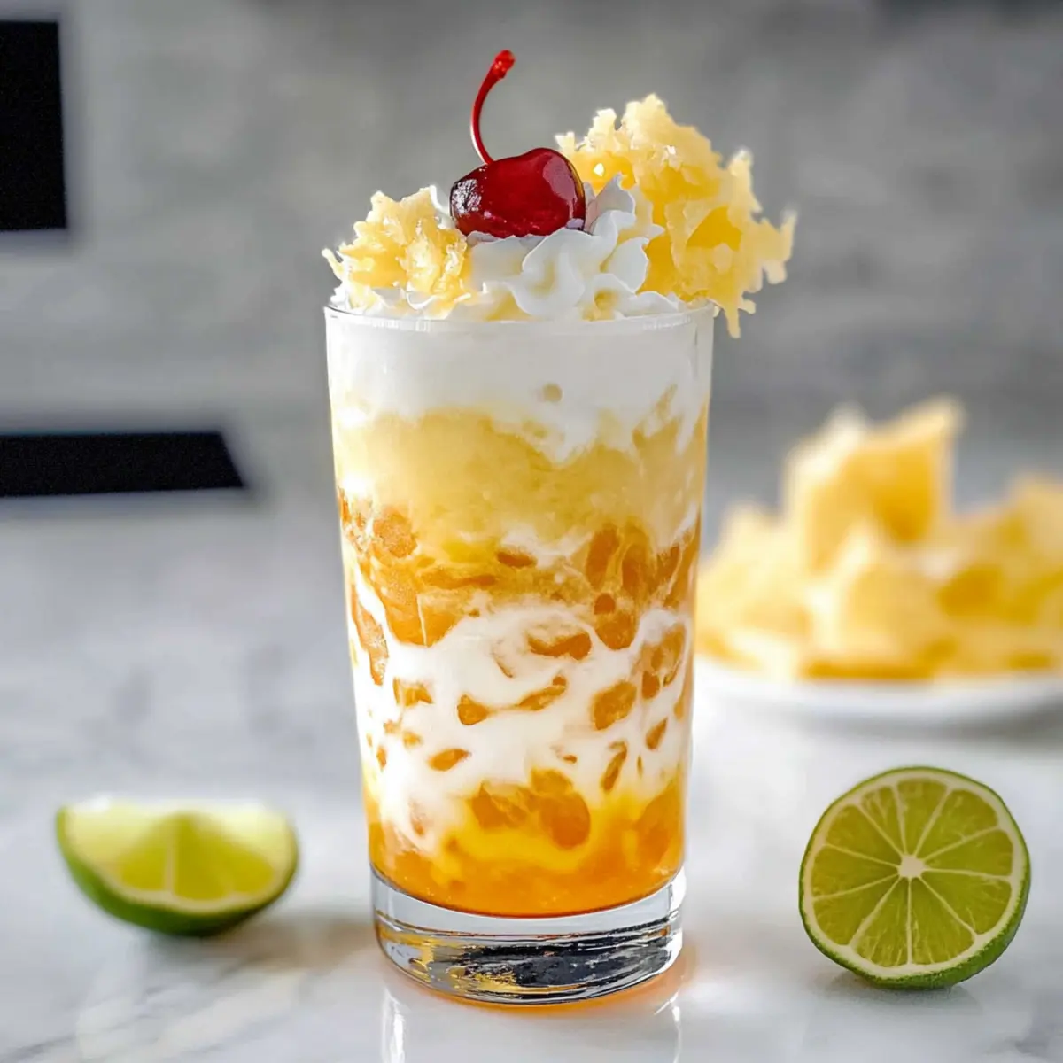 Pineapple Coconut Sprite Dirty Soda