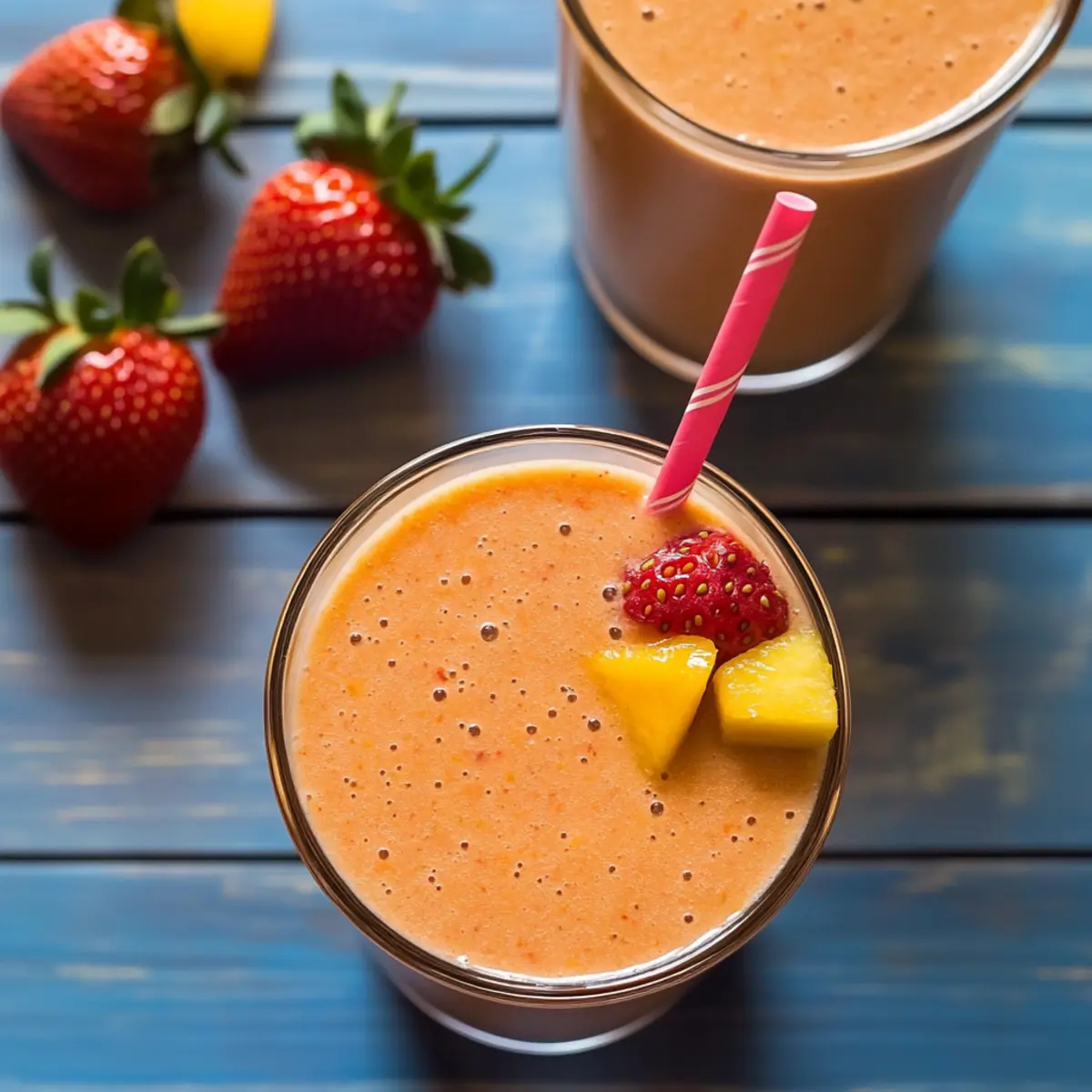 Strawberry Mango Smoothie