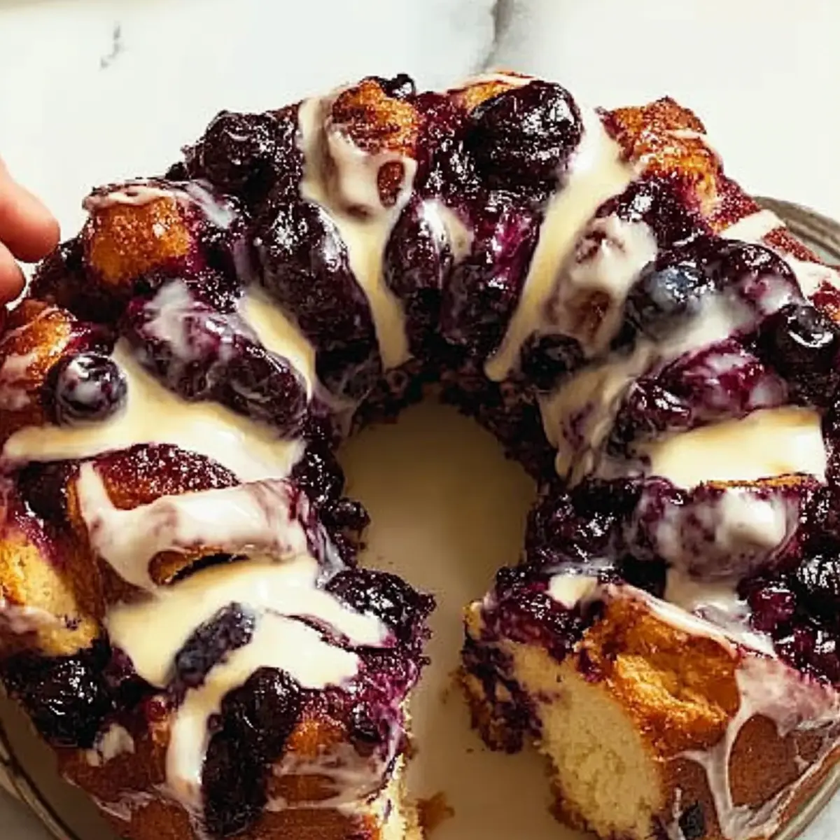 Blueberry Monkey Bread