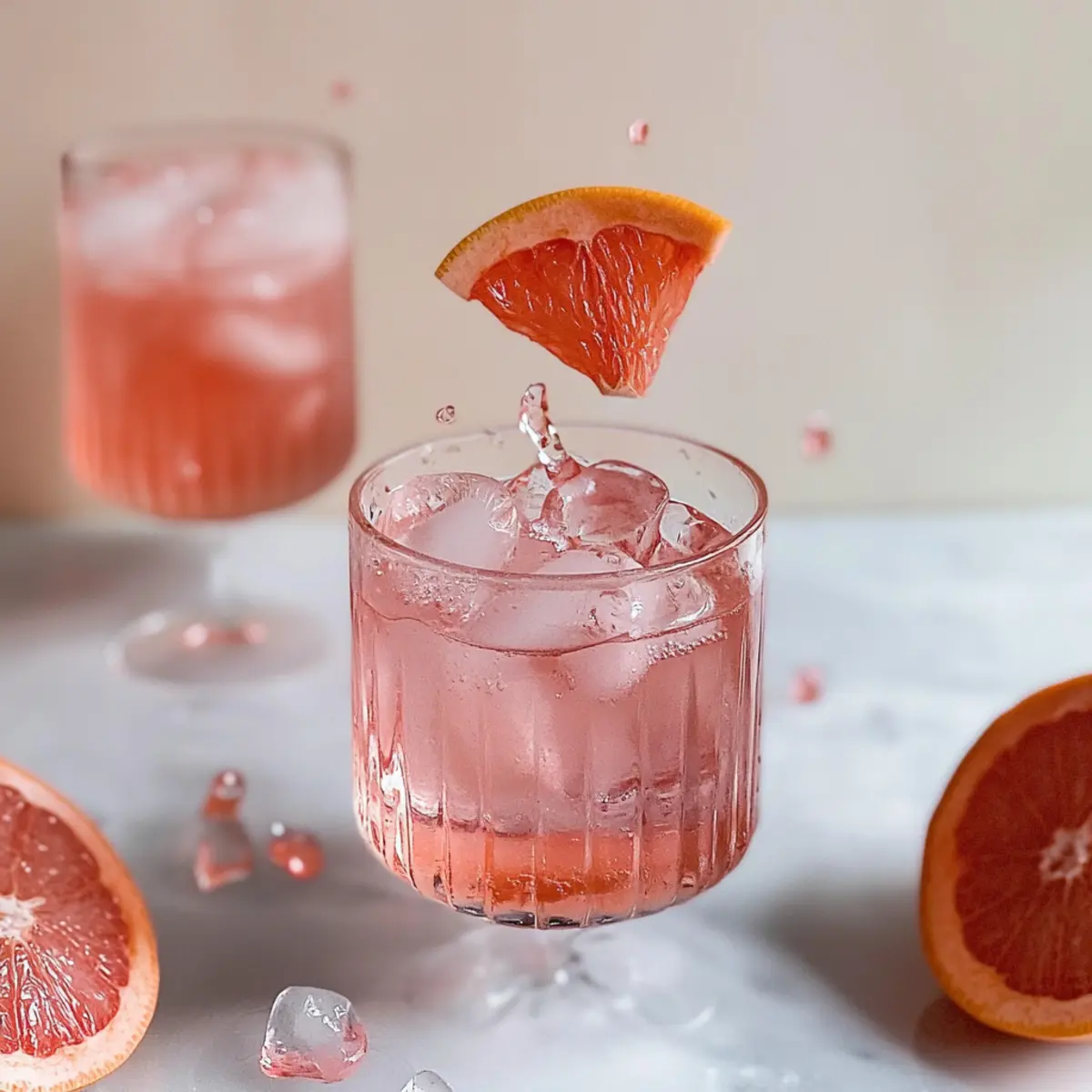 Pink Gin Spritz Cocktail