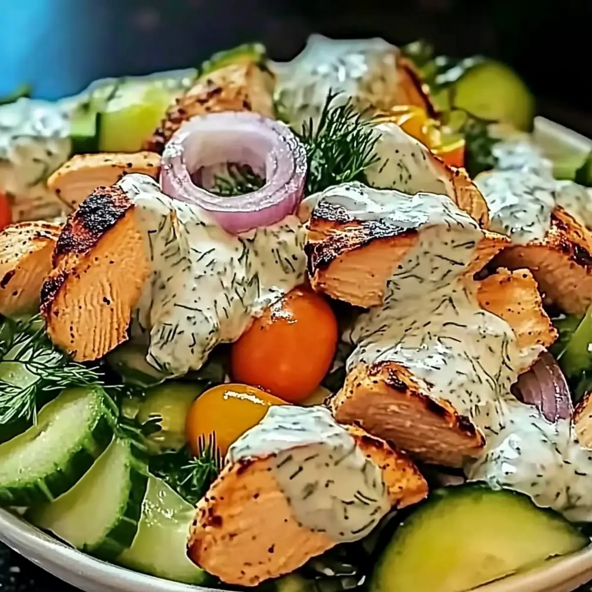 Tzatziki Chicken Salad