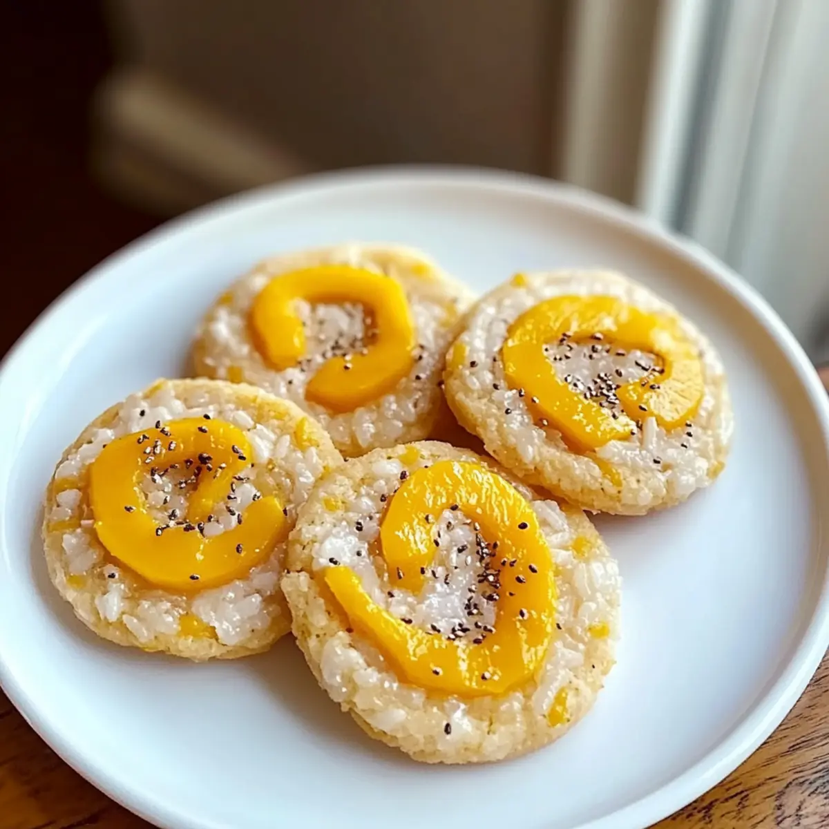 Mango Sticky Rice Cookies