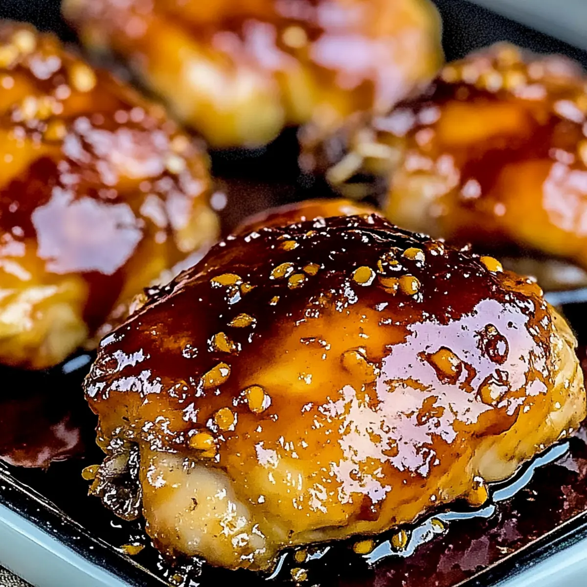 Sticky, Gooey, Sweet & Savory Apricot Chicken