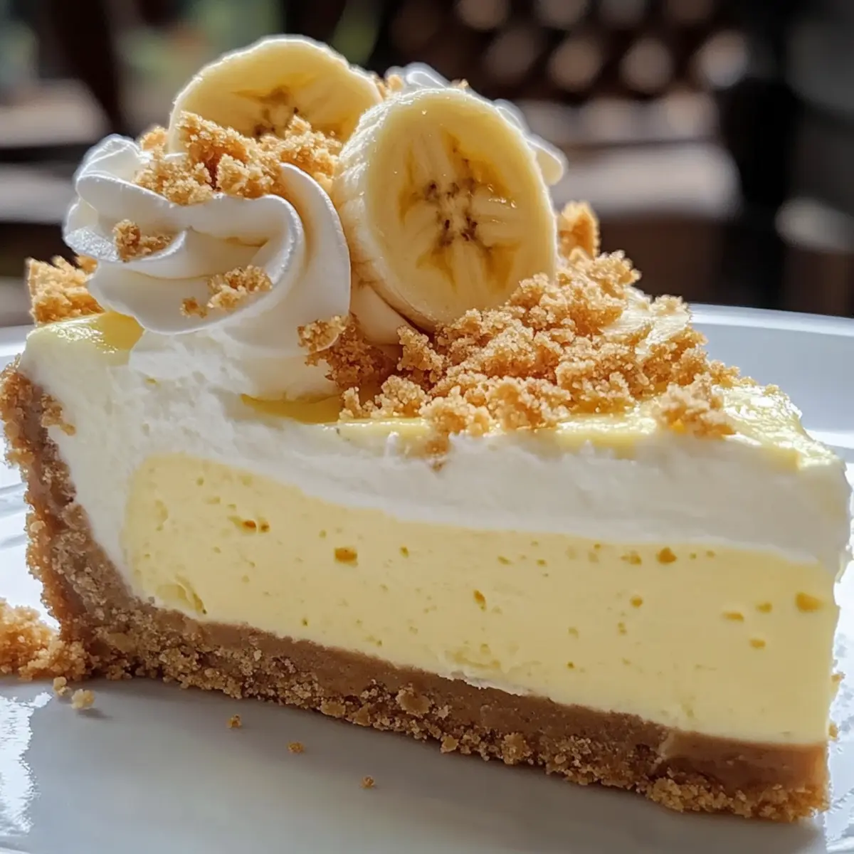 Banana Cream Cheesecake