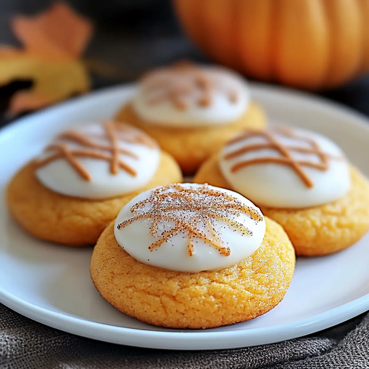 Pumpkin Sugar Cookies