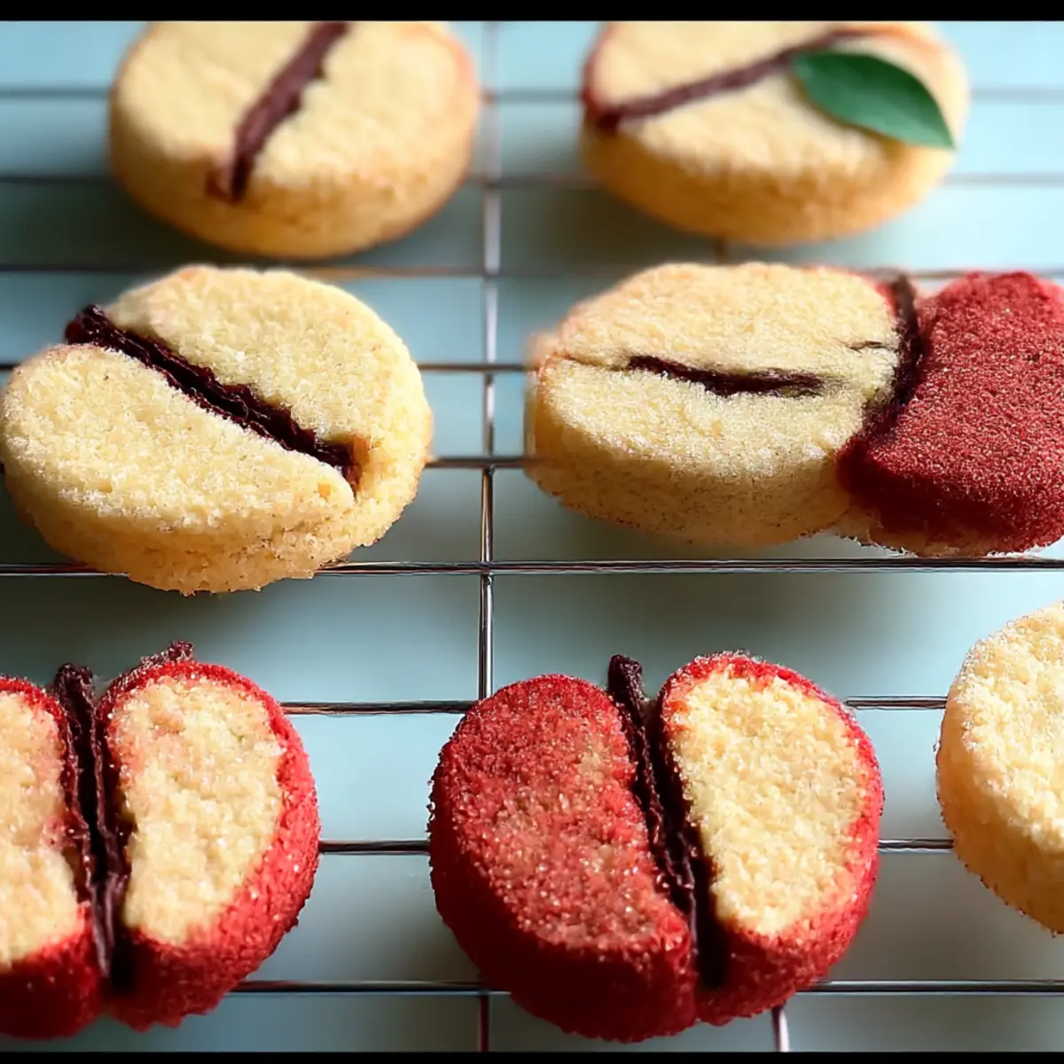 Apple Slice & Bake Cookies