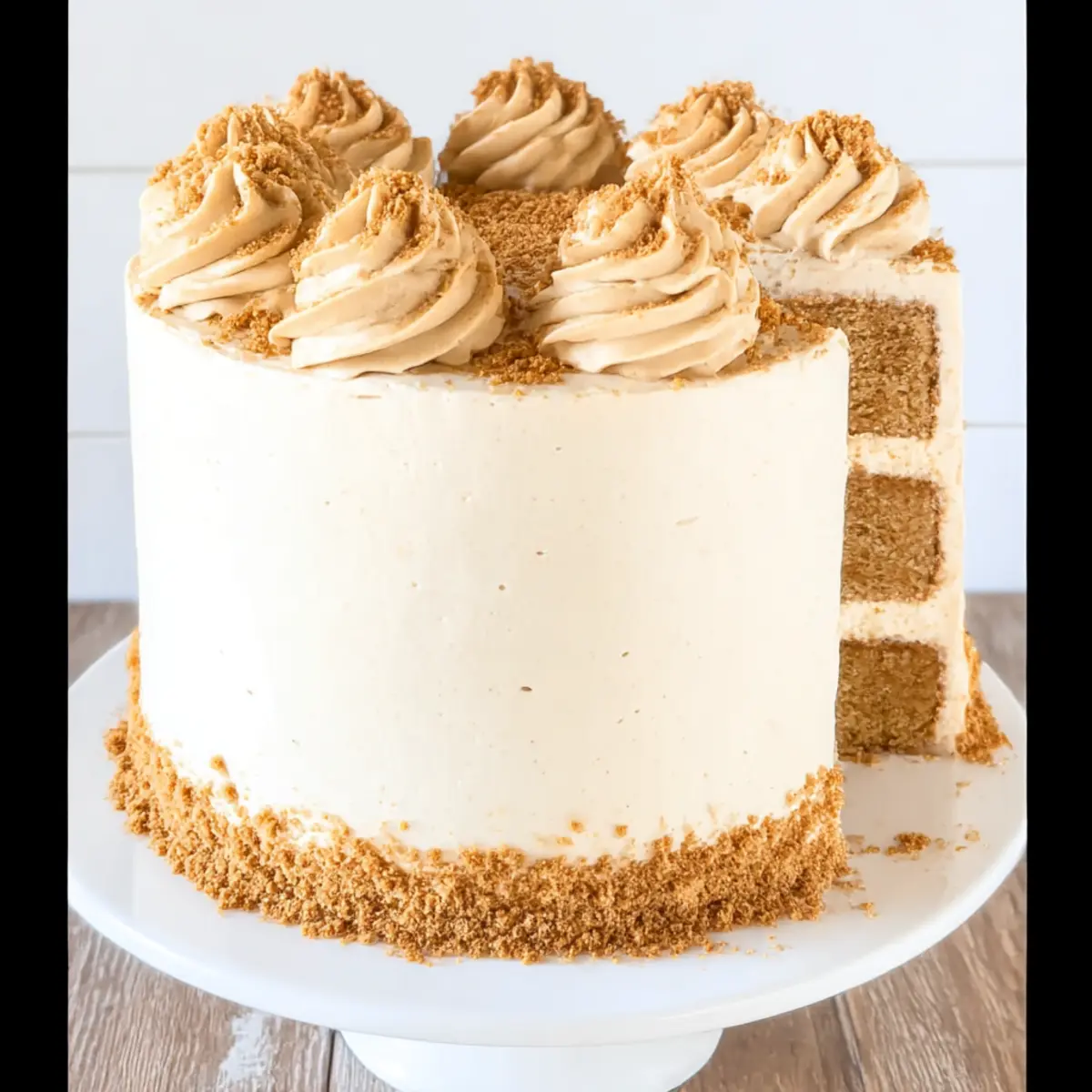 Biscoff Cake (Cookie Butter Cake)