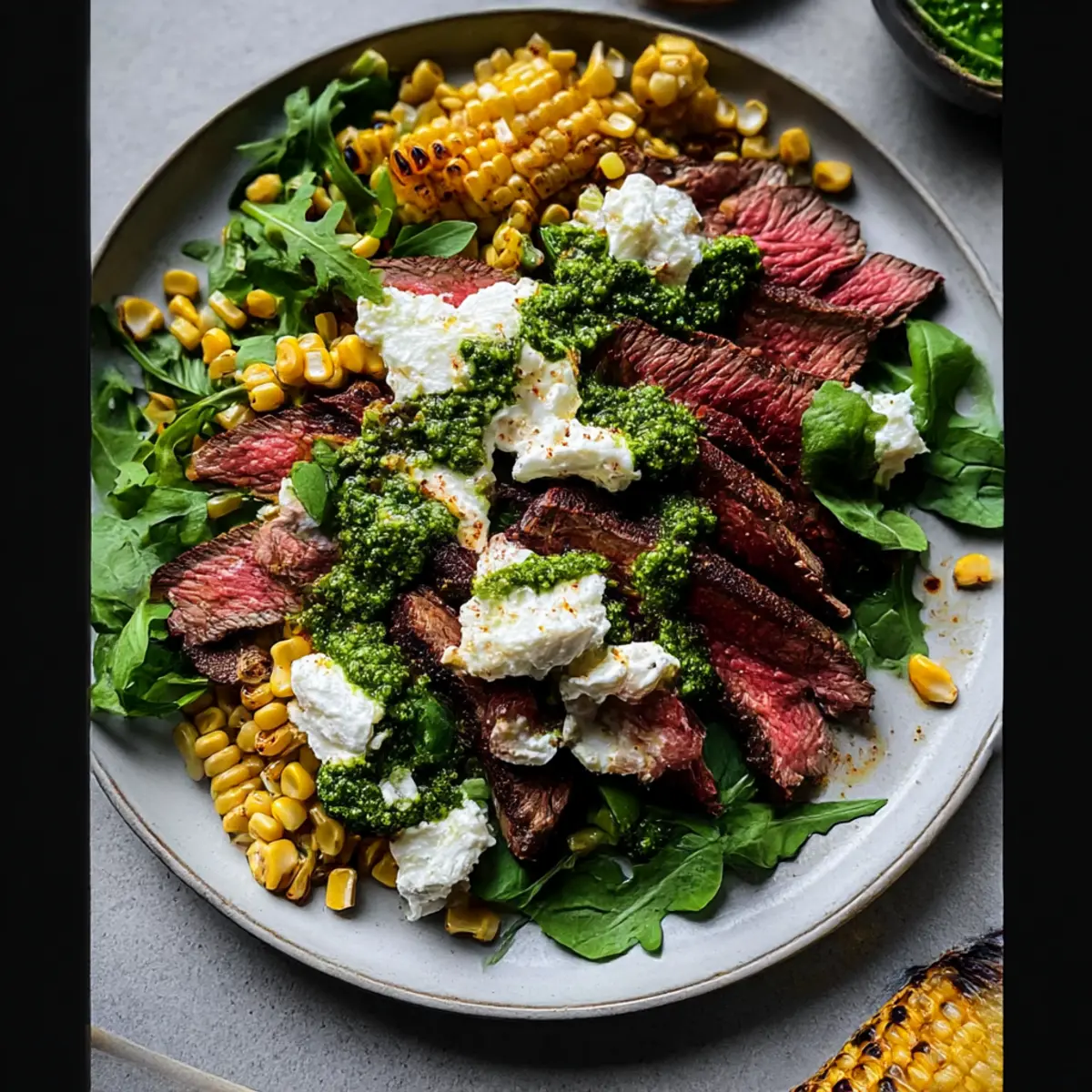 Pesto Steak