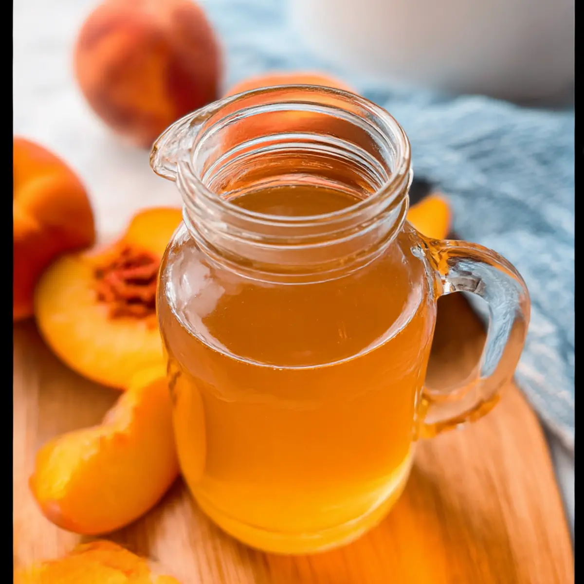 Peach Simple Syrup
