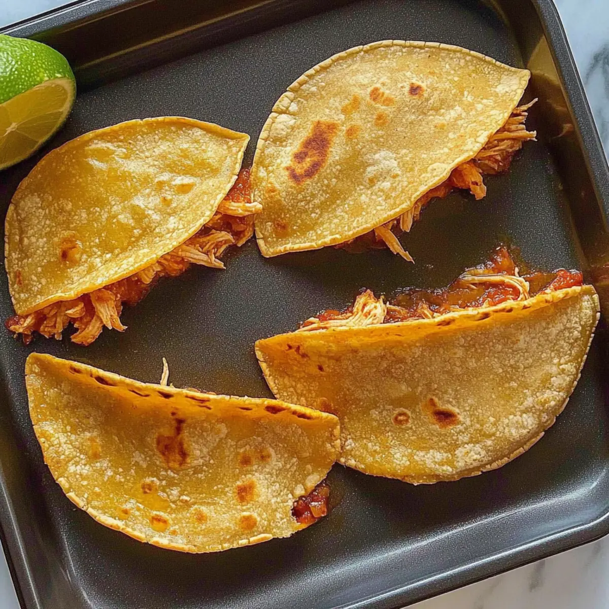 Baked Chicken Tacos